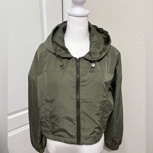 Aeropostale Cropped Hoodie Windbreaker